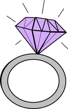 Ring clipart. Diamond engagement clipartfest stuff