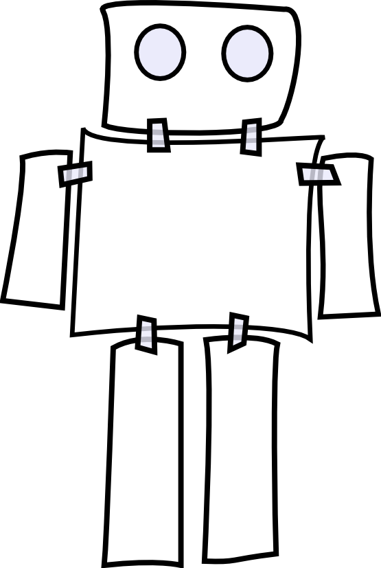 Clipartist net clip art. White clipart robot