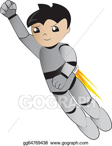 robot clipart boy