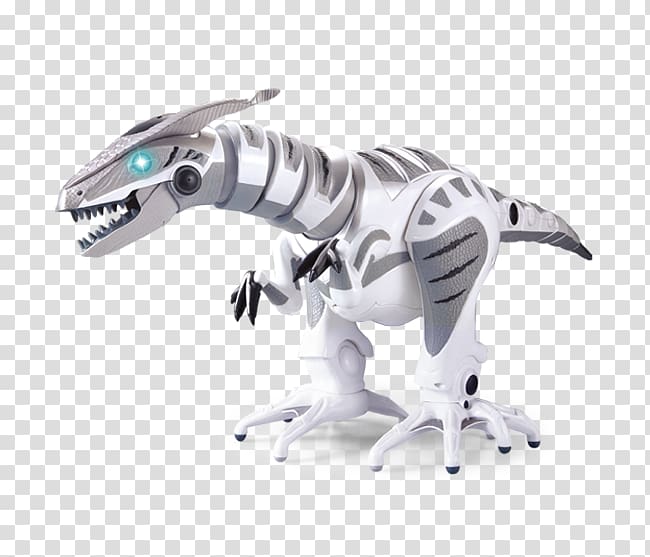 Remote controls toy game. Robot clipart dinosaur