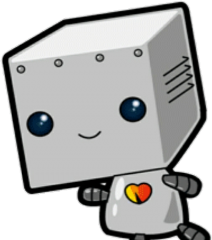 robot clipart kawaii