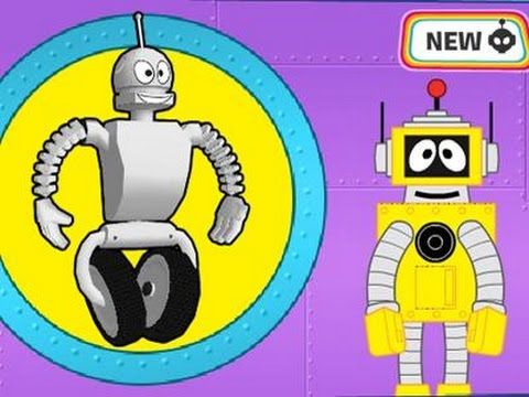 Robot clipart plex. Nick jr yo gabba