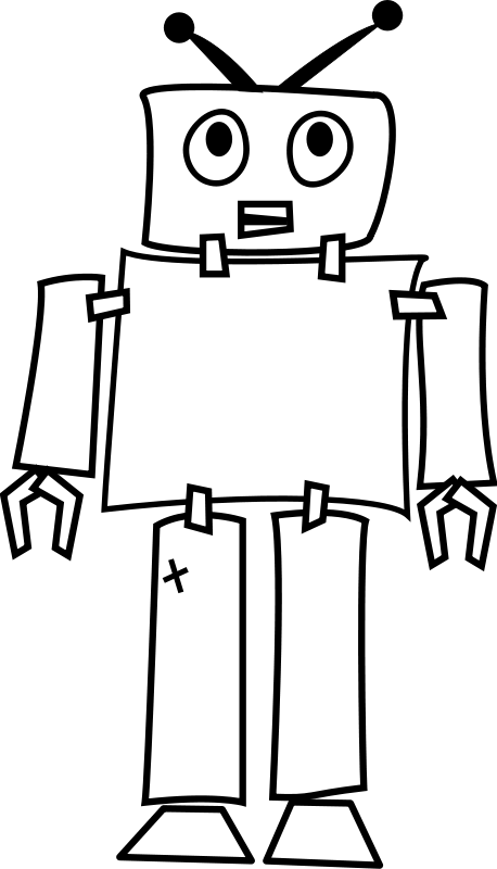 Robotics panda free images. Robot clipart robotic
