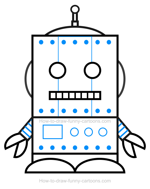 Robot clipart square. 