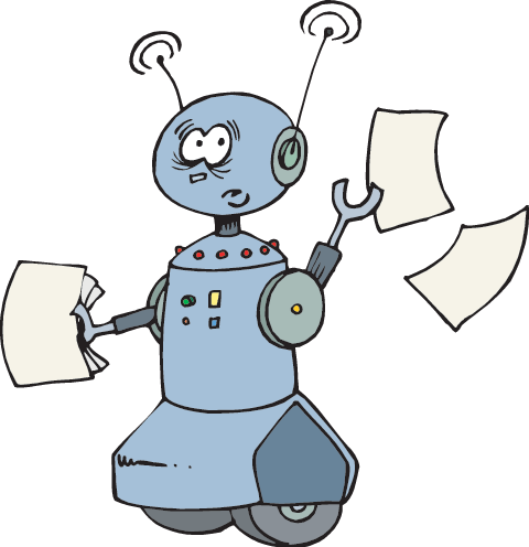 robot clipart teacher