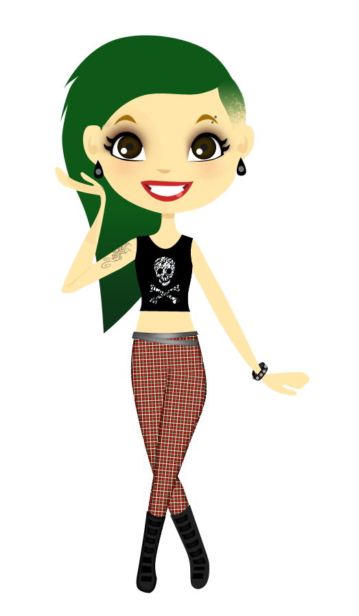 rock clipart character