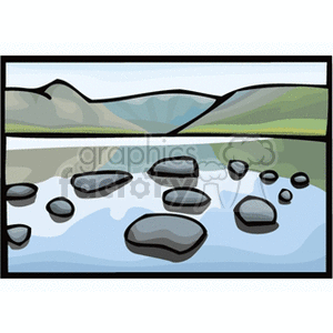 rock clipart river rock