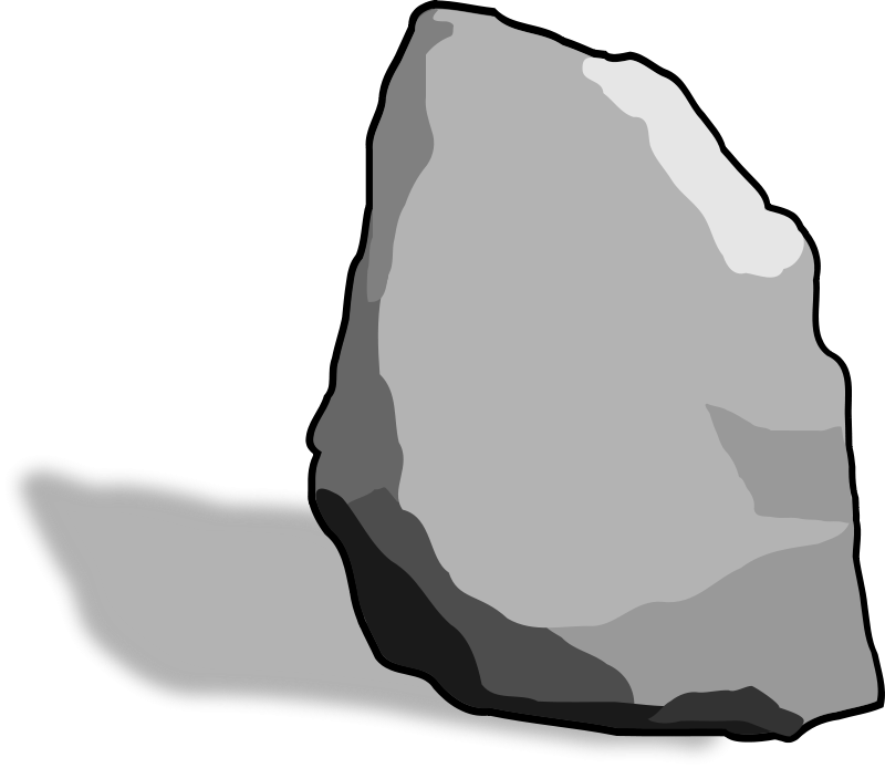 rock clipart tablet