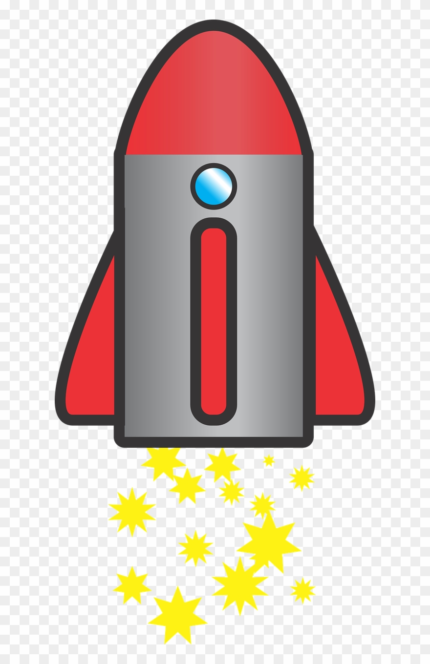 Rocketship clipart blast off. Rocket space ship launch