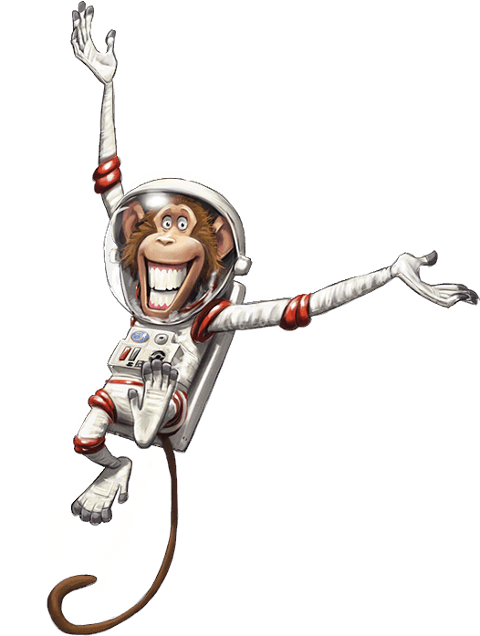 Vbs monkey youth lessons. Rocketship clipart space probe