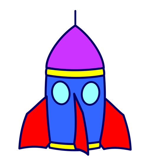 Rocket ship free download. Rocketship clipart thrust