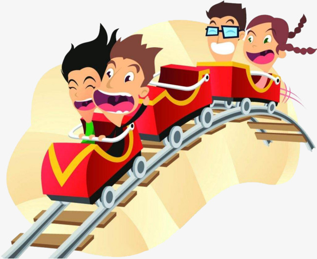 Rollercoaster clipart. Roller coaster track png