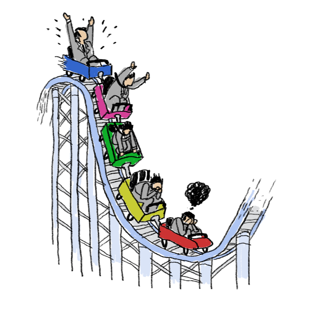 rollercoaster clipart life experience