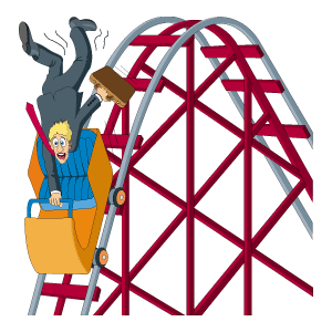 Further physics of a. Rollercoaster clipart mechanical energy