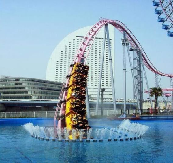 rollercoaster clipart water