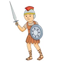 rome clipart animation