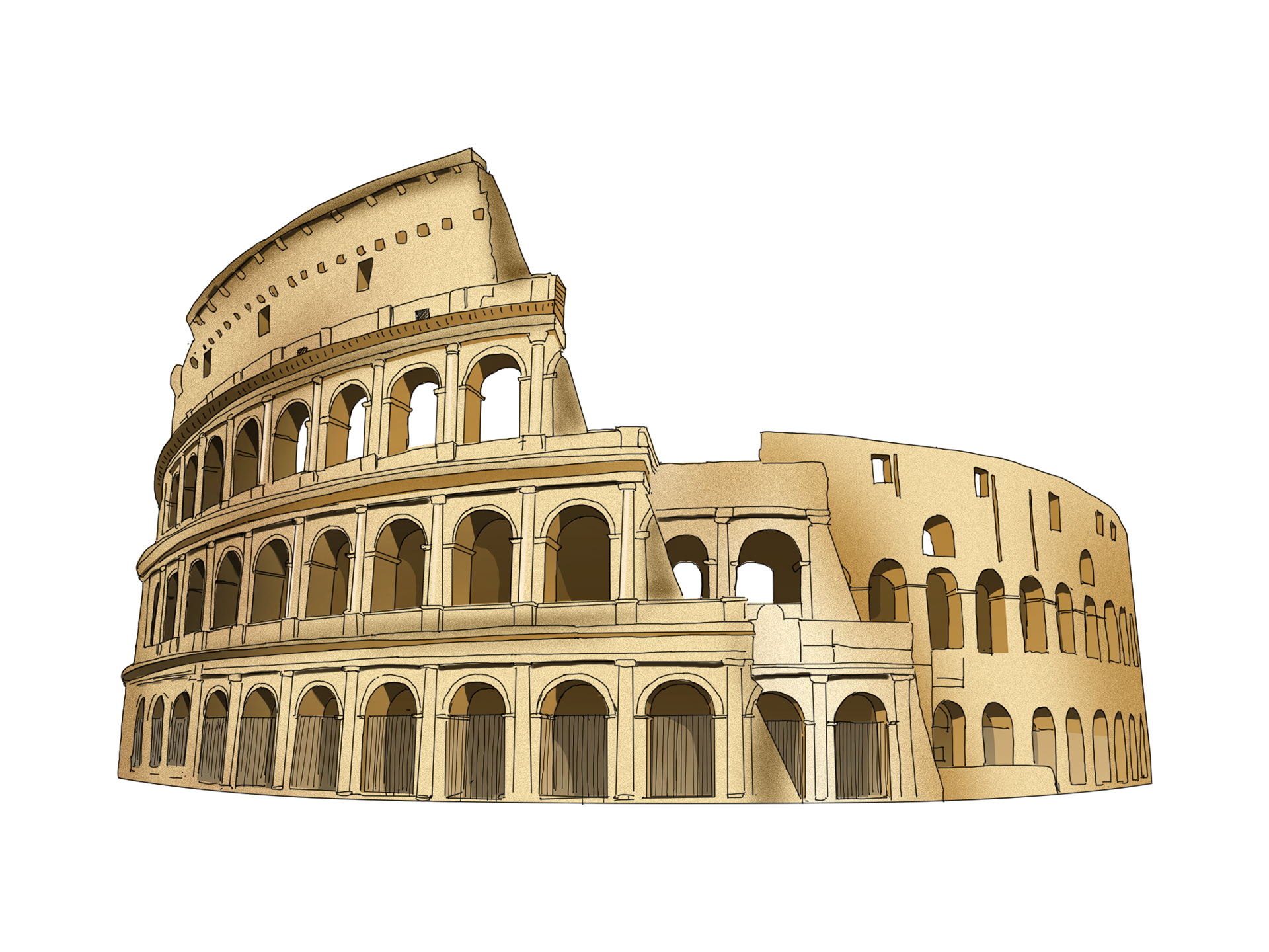 rome clipart architecture ancient rome