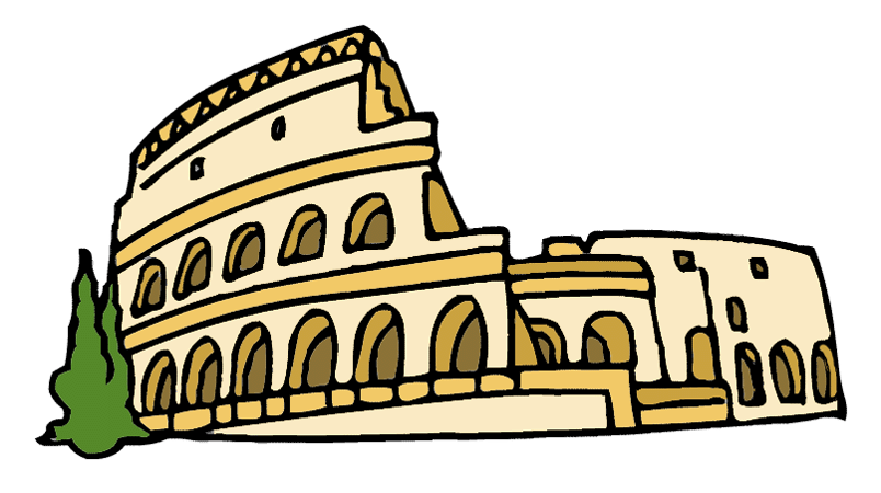 rome clipart arena roman