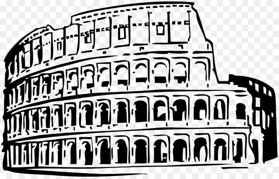 rome clipart colosseum logo