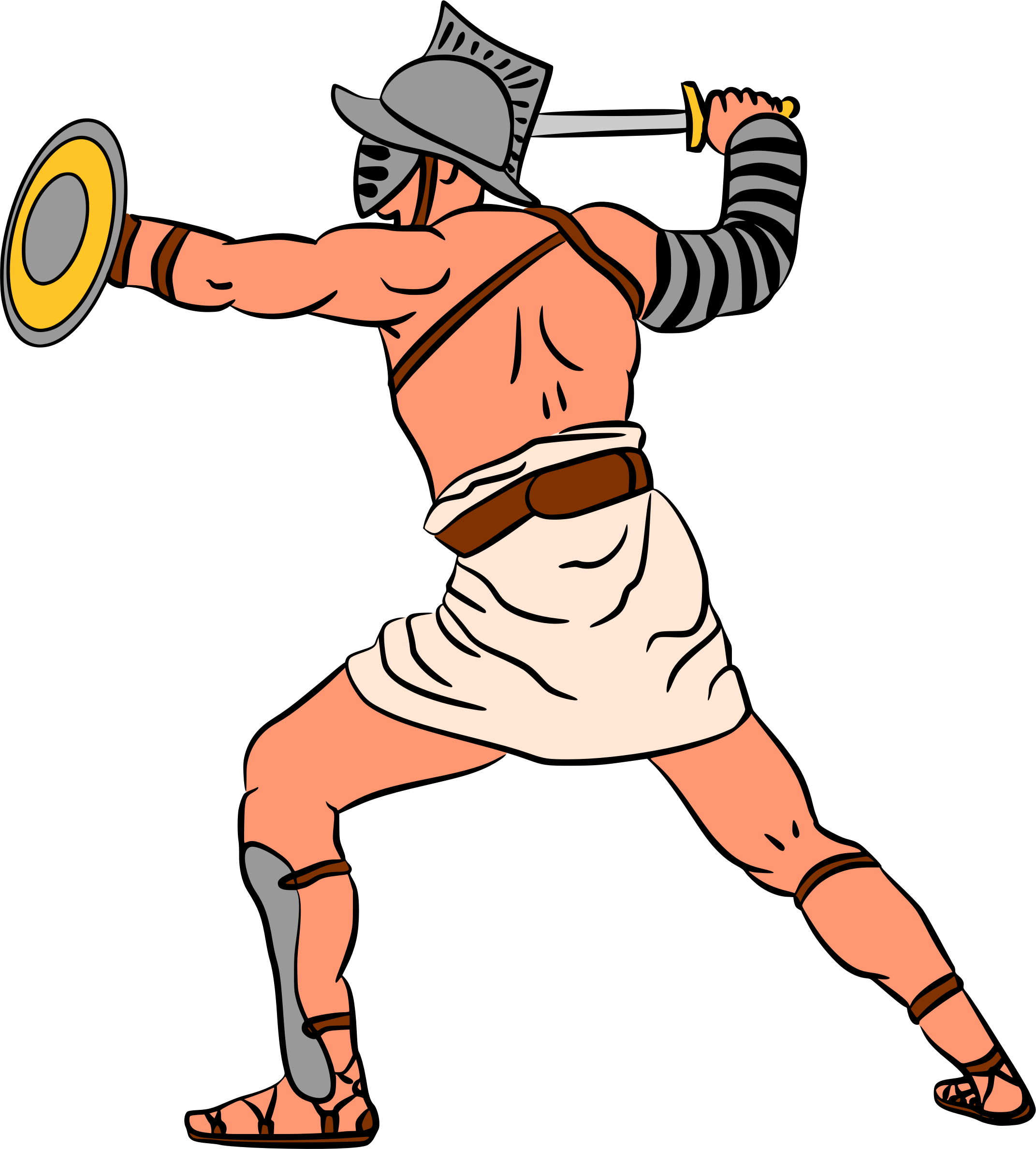 rome clipart gladiator