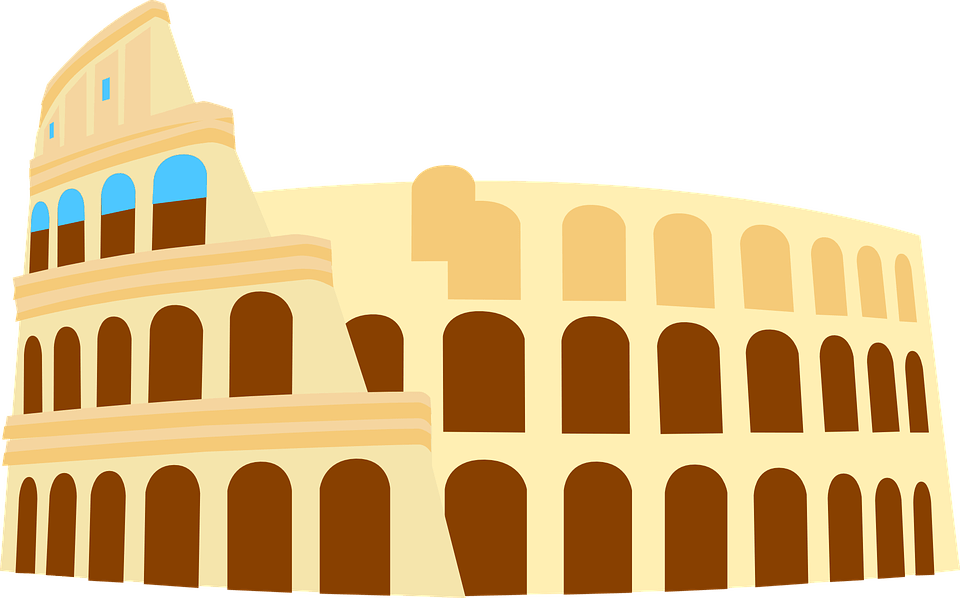 Rome clipart many. Colosseum graphic transparent png