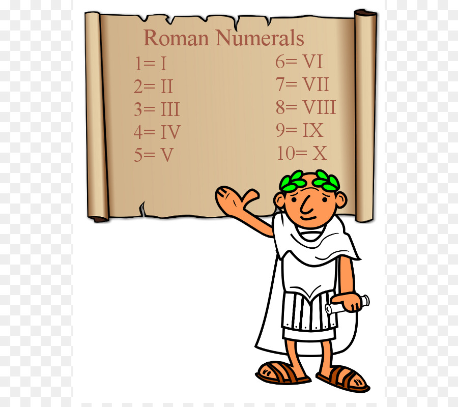 rome clipart roman numeral