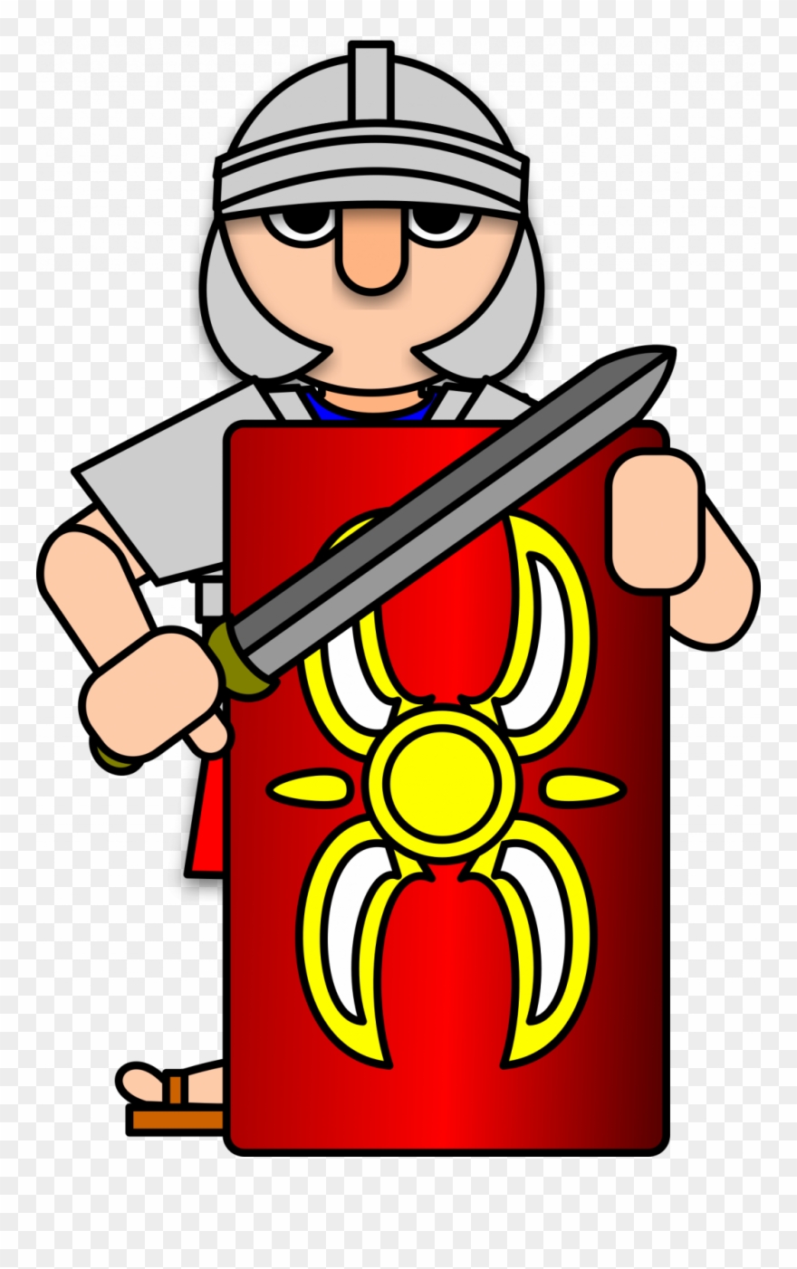 rome clipart shield roman
