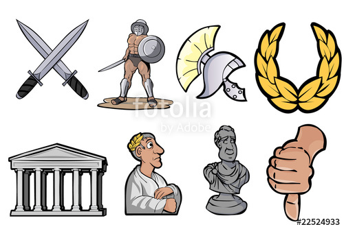 rome clipart vector