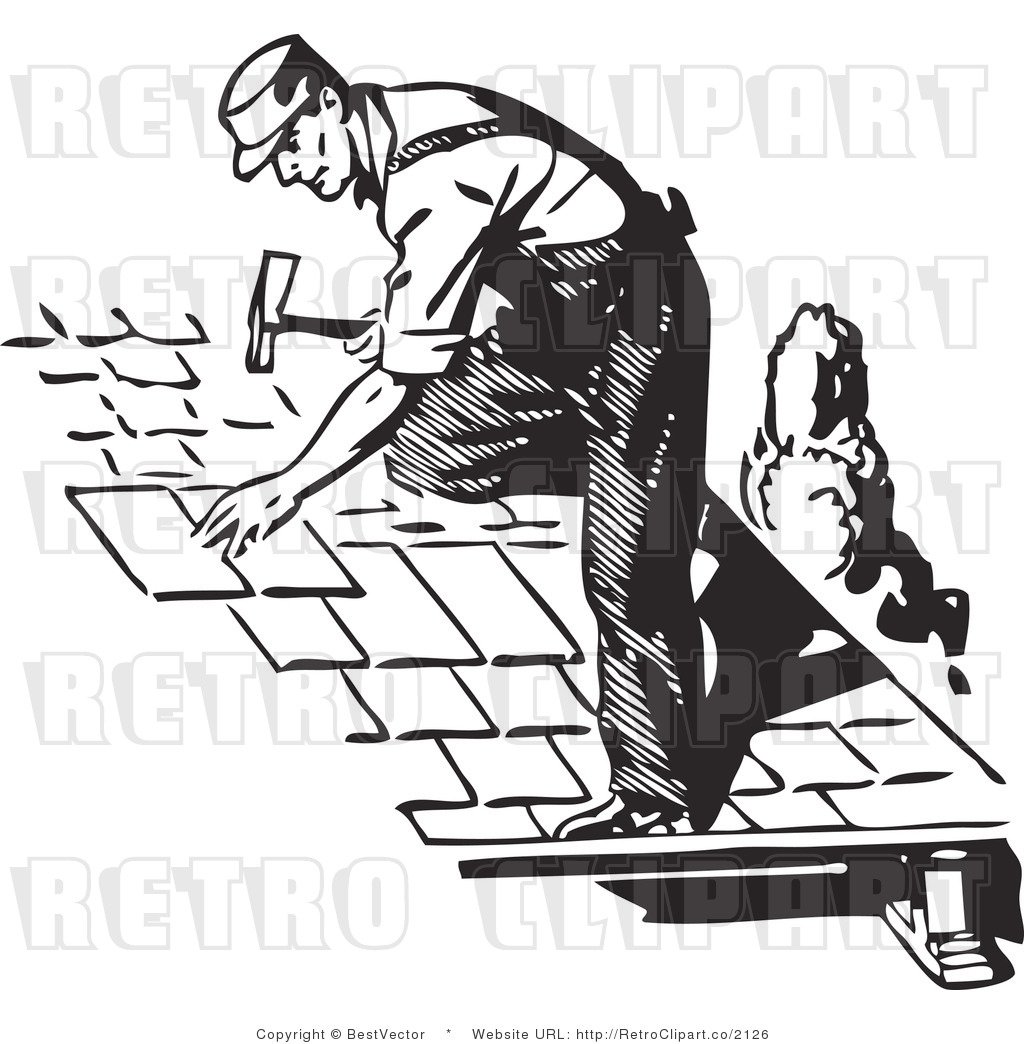 roofing clipart
