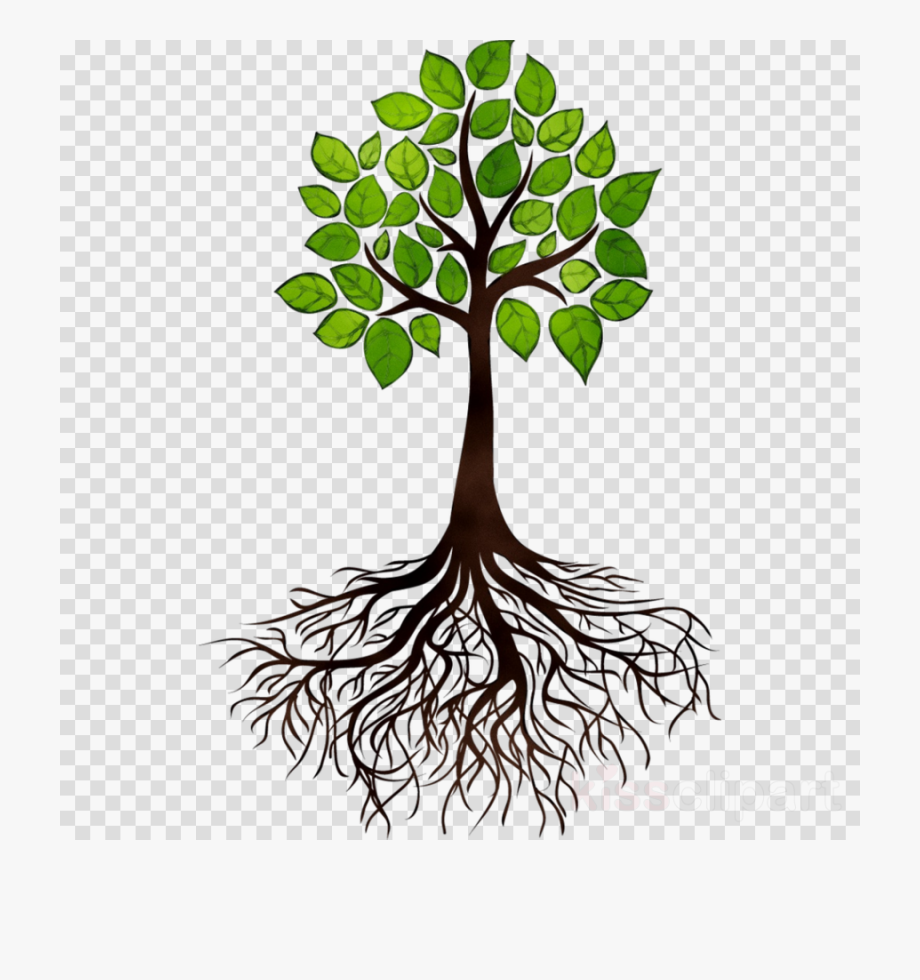 roots clipart simple