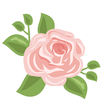 rose clipart cute