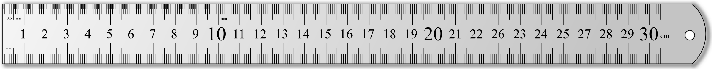 30 Centimeter Ruler Outlet