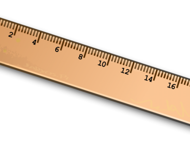 ruler clipart short ruler
