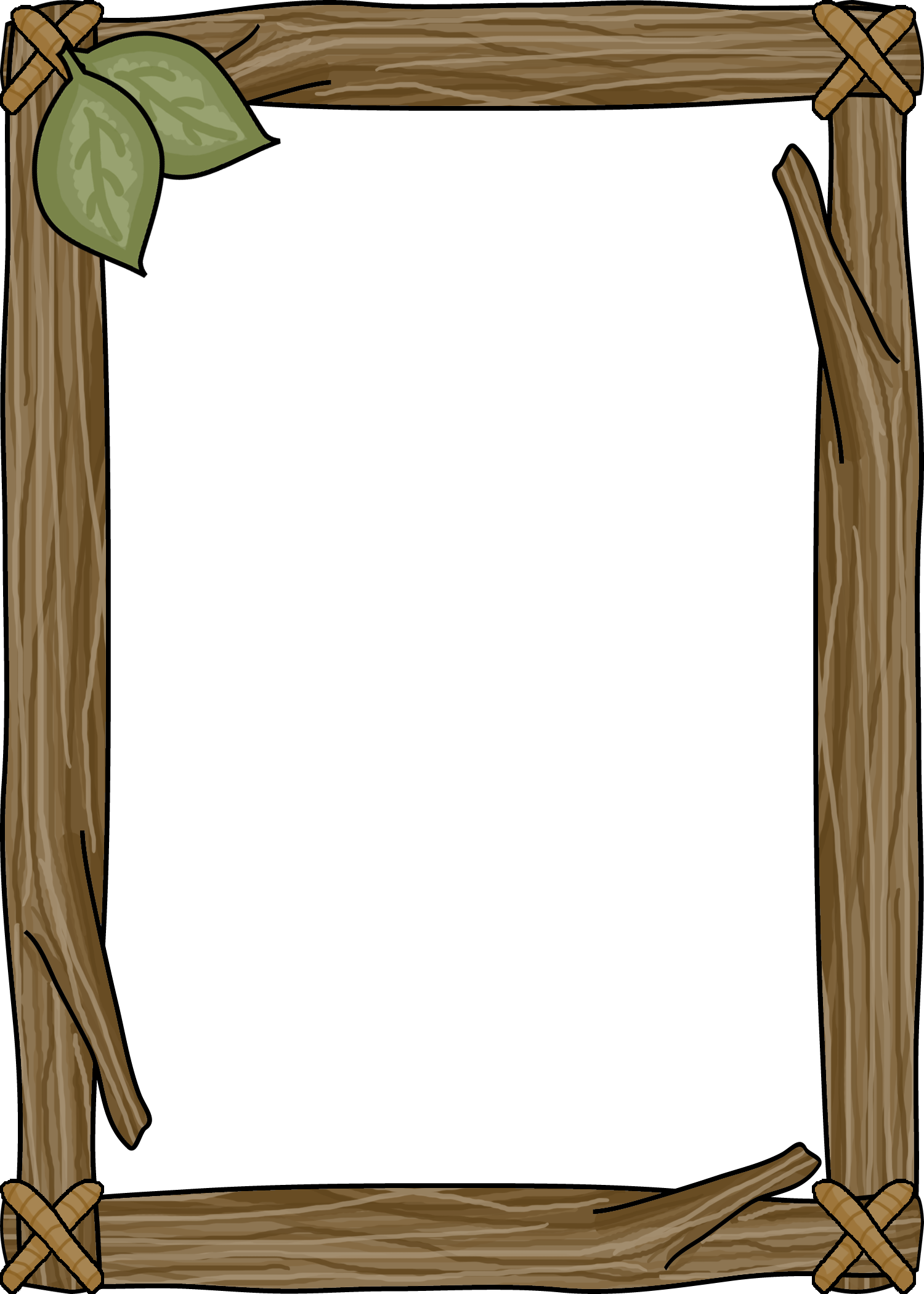 boarder clipart wood