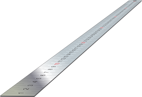 ruler clipart steel ruler