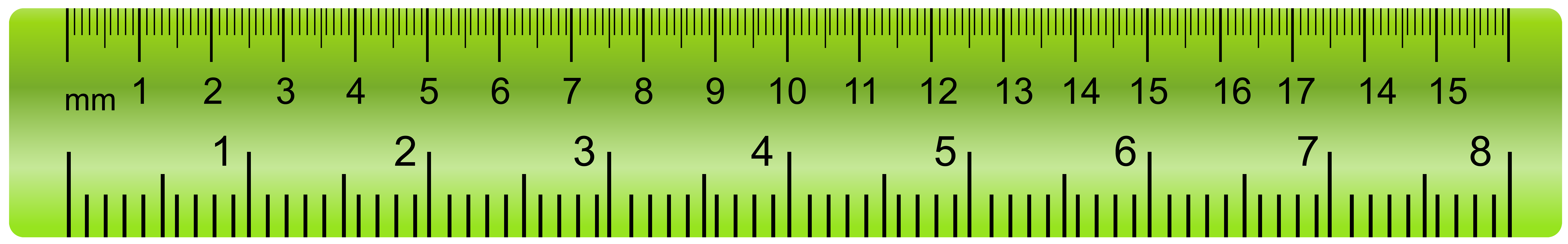 ruler clipart three