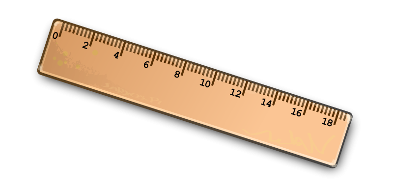ruler clipart wooden ruler
