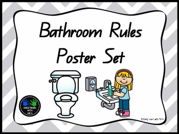 rules clipart bathroom