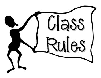rules clipart black and white