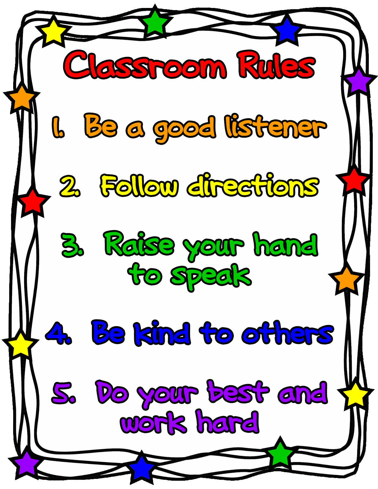 Rules clipart preschool classroom rule. Donna s professional blog