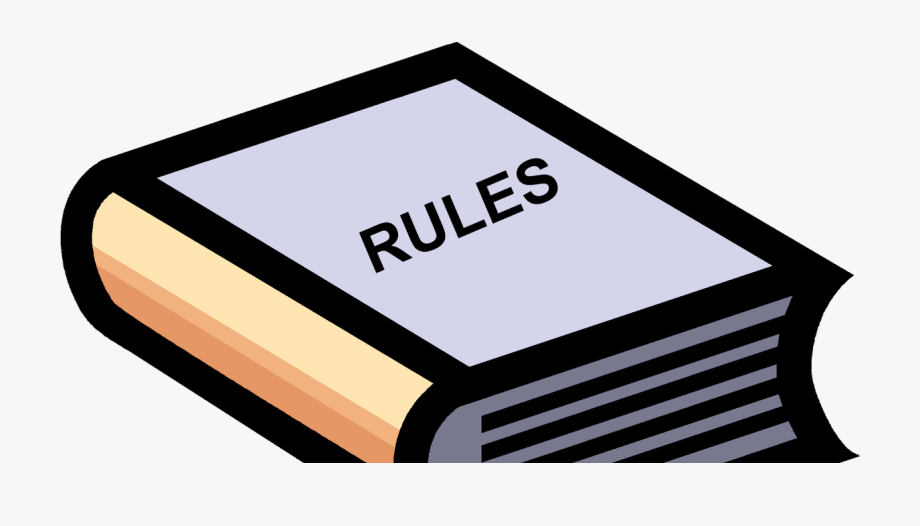 rules clipart rule book