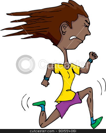 runner clipart fast runner
