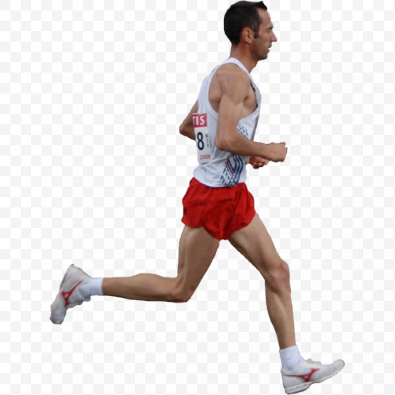 runner clipart human running