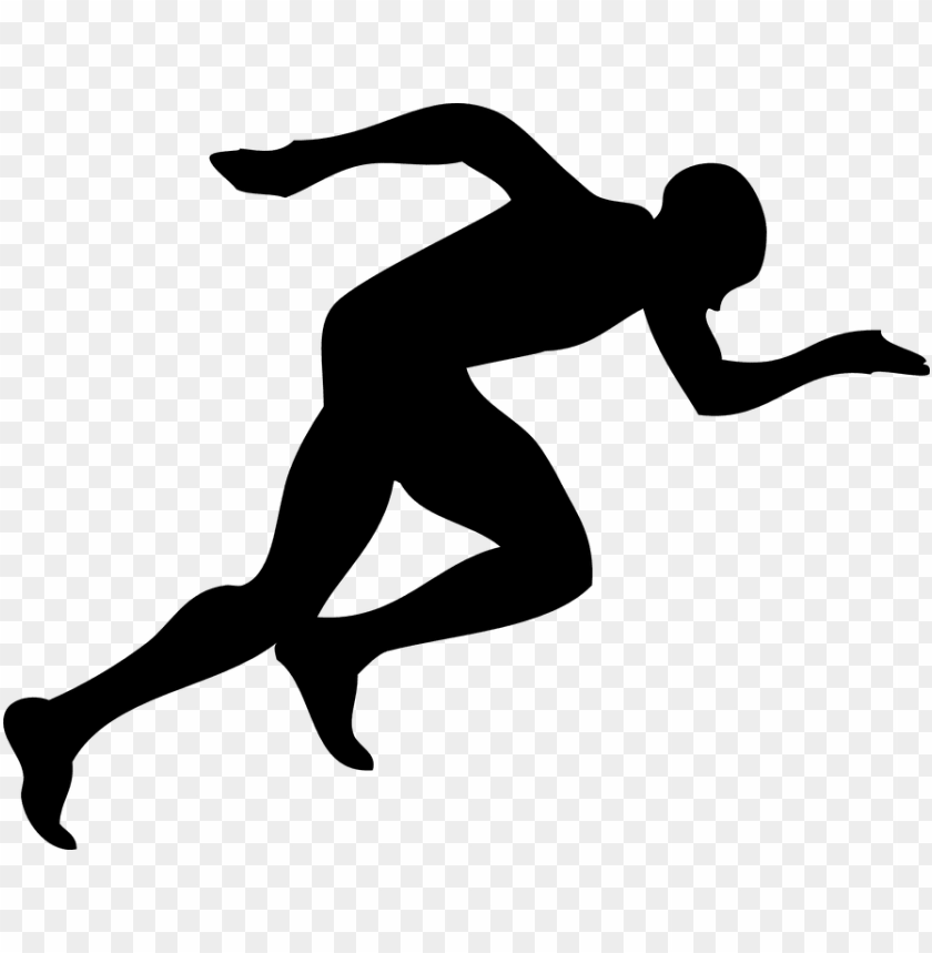 runner clipart indoor track