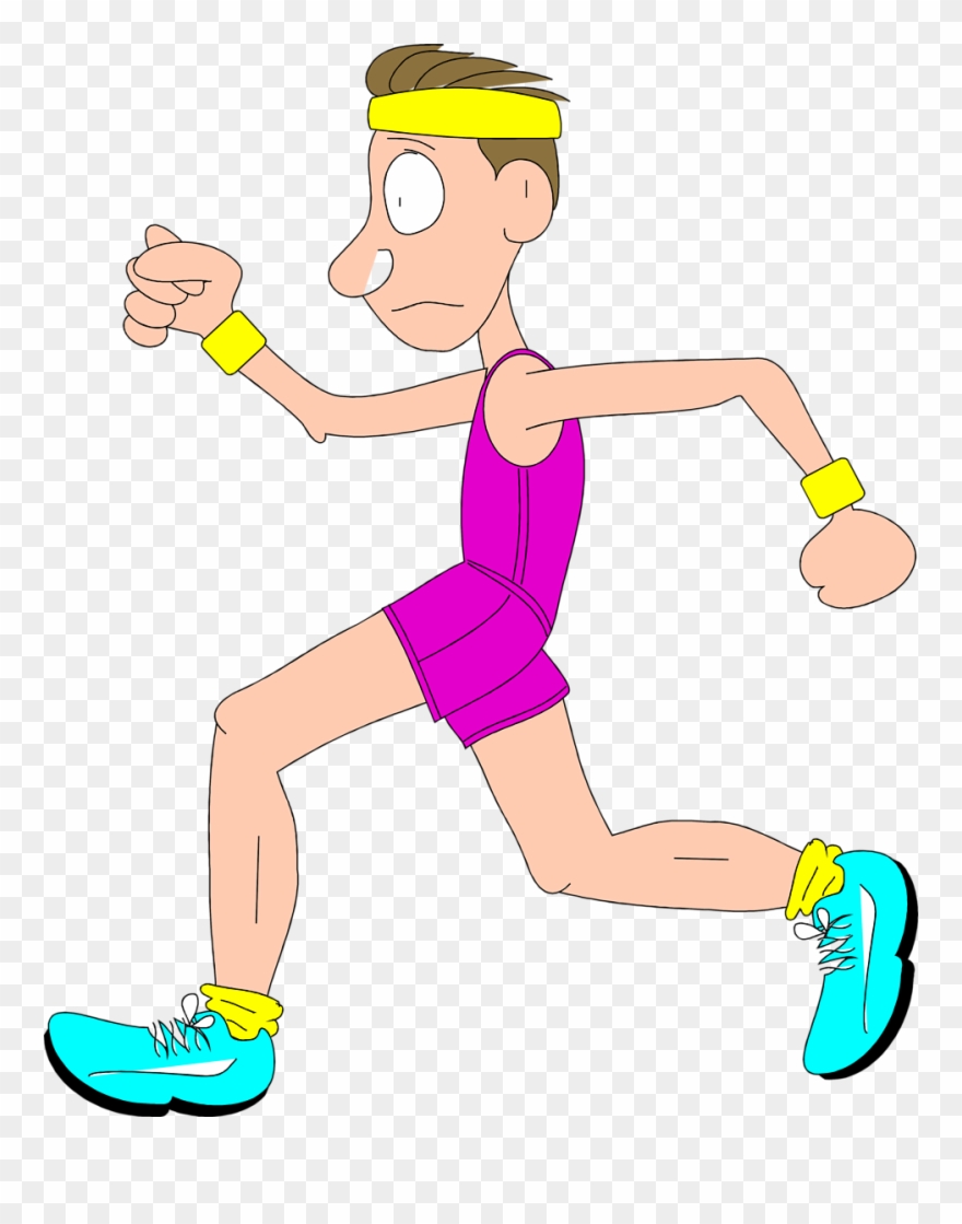 runner clipart jog in place