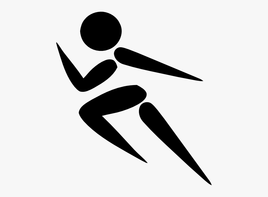 Runner clipart logo vector. Running clip art animated