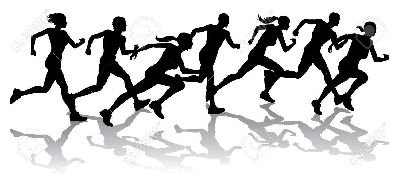Runner clipart race sprint. Pin by corlette hilton