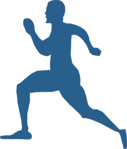 runner clipart running man