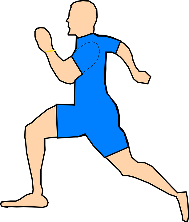 runner clipart school sport