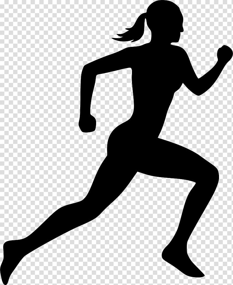 Runner clipart sport psychology. Silhouette running transparent background